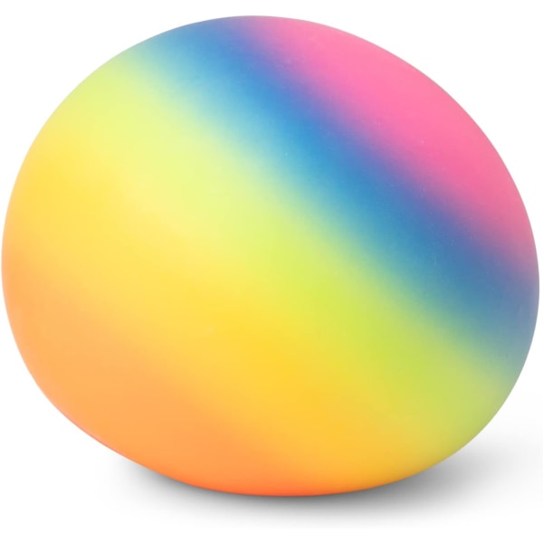 Stressball å klemme, mønstre og blandede farger