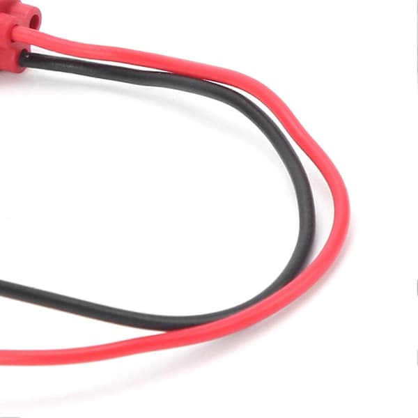 8mm LED Vattentät Indikator Signallampa Indikatorlampa med Trådkabel Röd