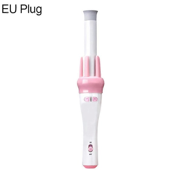 Automatisk roterende keramisk krølltang varmebestandig hårkrøller stylingverktøy EU Plug