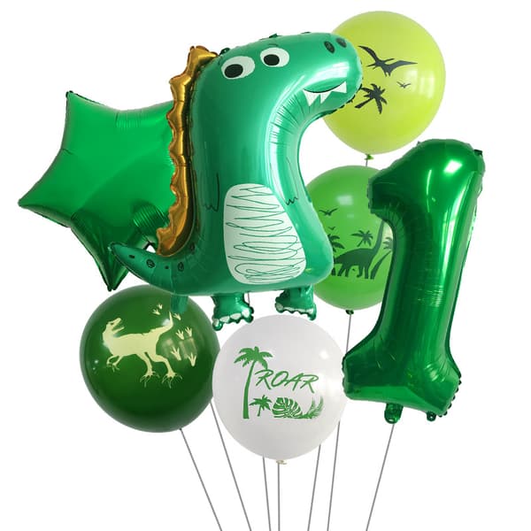 Baby Dinosaur Ballonger Dinosaur Bursdagsdekorasjoner Dinosaur Bursdag