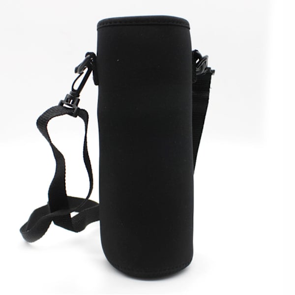 /#/Vattenflaskhållare 1000ml Isolerad Vattenflaska Cover Neopren Utomhus Bärväska Fickan med Rem för Sport/#/