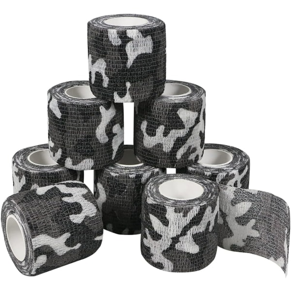 Camouflage Cohesive Tape Rolls Itseliimautuva Camo Cohesive Banda