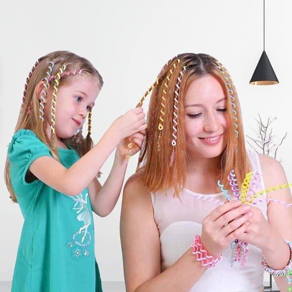 ##/6 STK/Set Hårstyling Twist-klämmor för Kvinnor och Flickor Fläta Verktyg DIY##/
