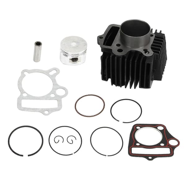 110cc Cylinder Stempel Reparationssæt Kraftig 52.4mm Boring Cylinder Topstykke Ventil Reparationspakning Sæt til 110 CD110