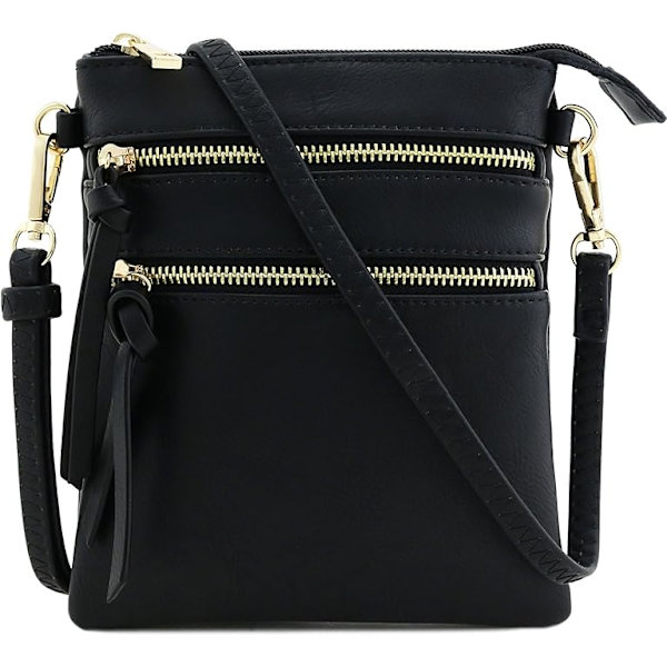 Funktionel Crossbody Taske med Flere Lommer