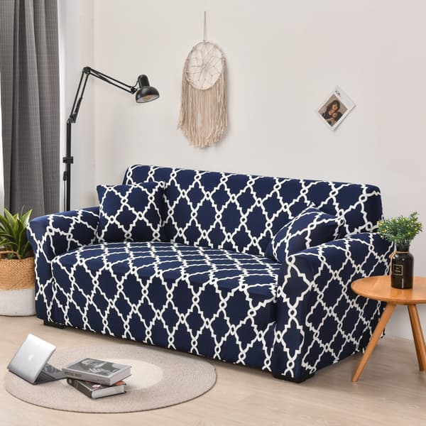 Sofa Trekk 2-seters 150-185cm Sofa Trekk med Armlene Moderne Uni