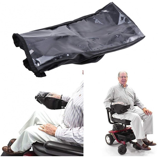 ##/Armstödsöverdrag för Elektrisk Rullstol Regn Skydd Hållbar Transparent##/