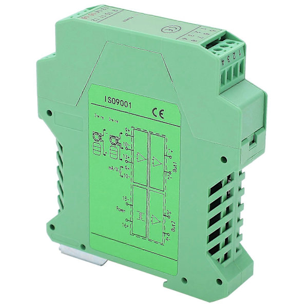 Signal Isolator DC 1 Ingång 2 Utgång Ström Spänning Sändare Skena Montering Conditioner GLG