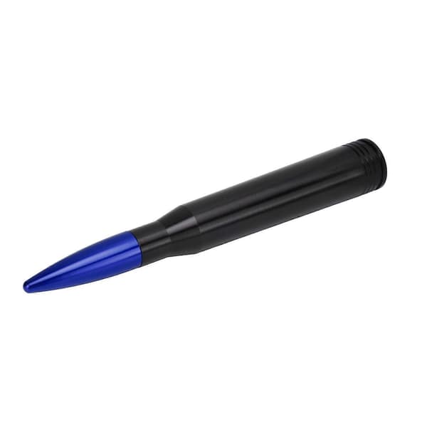 50 Kaliber Antennemast 6061 Billet Aluminium Universal Lastbil Antenne Udskiftning til FORD RAPTOR Blå