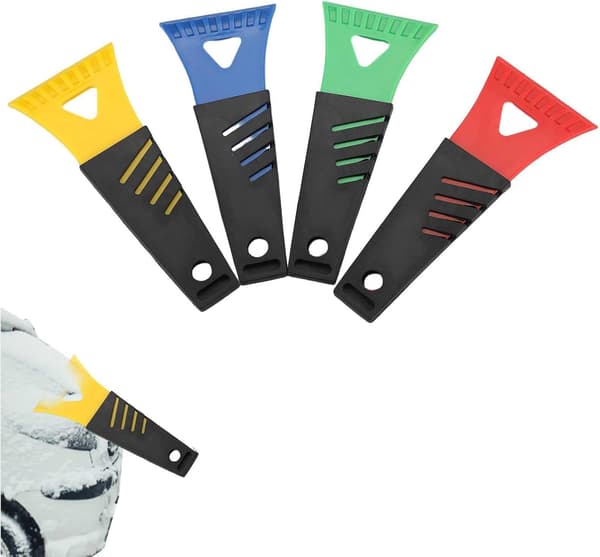 ##/Snöspade för bil, 2-pack, hållbar och robust, enkel att använda isskrapa##/