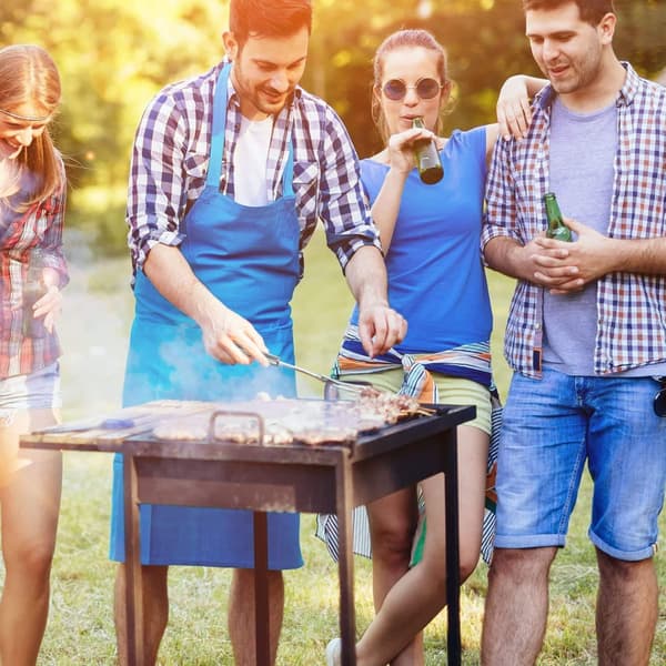 20 kpl BBQ-välineitä, Ruostumattomasta Teräksestä Valmistettu Grillaussetti BBQ-tarvikkeet