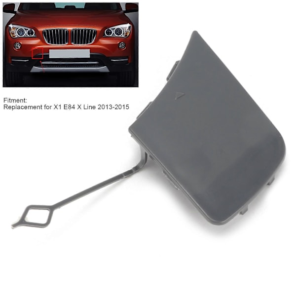 Frontfanger Slepekrokdeksel 51117345034 ABS Erstatningshette for X1 E84 X Line 2013?2015