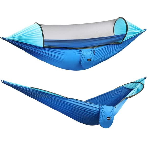 Hammock Stor Camping Hammock med Myggnett Komfortabel og Fast