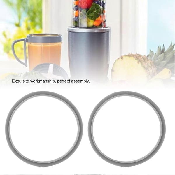 2 STK Nye Erstatningspakninger Gummitætningsring Til Nutri bullet 900W Juicer