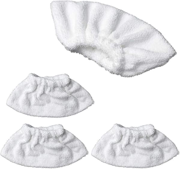 4-pak Mikrofiber Damprengjøringstilbehør for Manuell Dys, S
