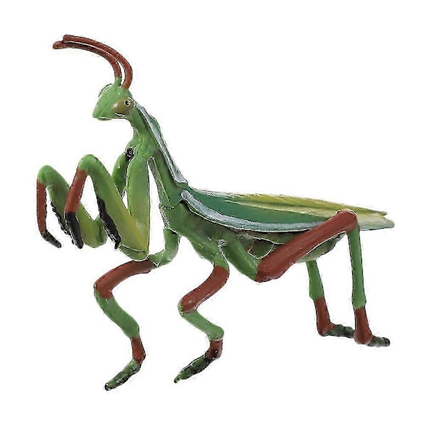 1 stk. Mantis Figur Plast Mantis Model Realistisk Insekt Model Børnelegetøj