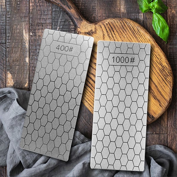 Ultratynn Diamantsliper Slipestein Honeycomb Overflate Dobbeltsidig Sliper Grindstone Verktøy 1000 Grit
