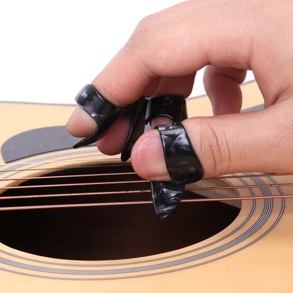 32 stk., Tommelfinger Picks Tommel Picks Finger Picks, Medium,