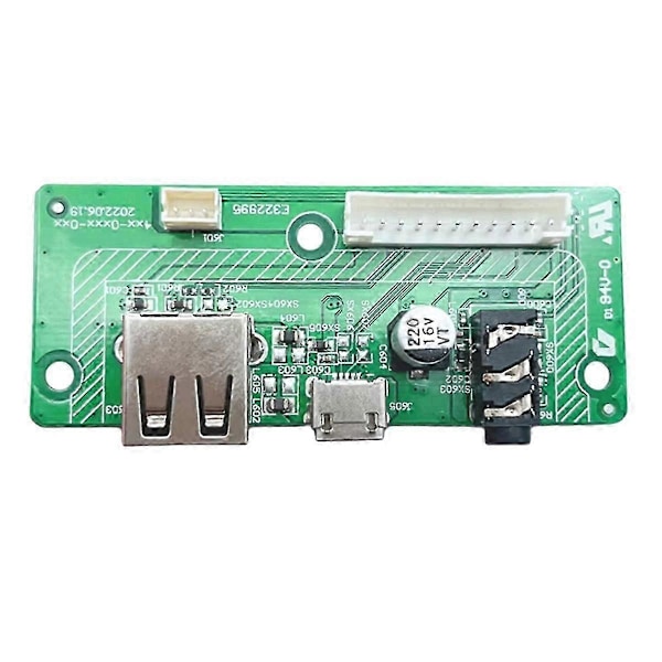 til CHARGE3 USB 2.0 Audio Jack Strømforsyningskort Konnektor til Charge 3 Højttaler Micro-USB Char