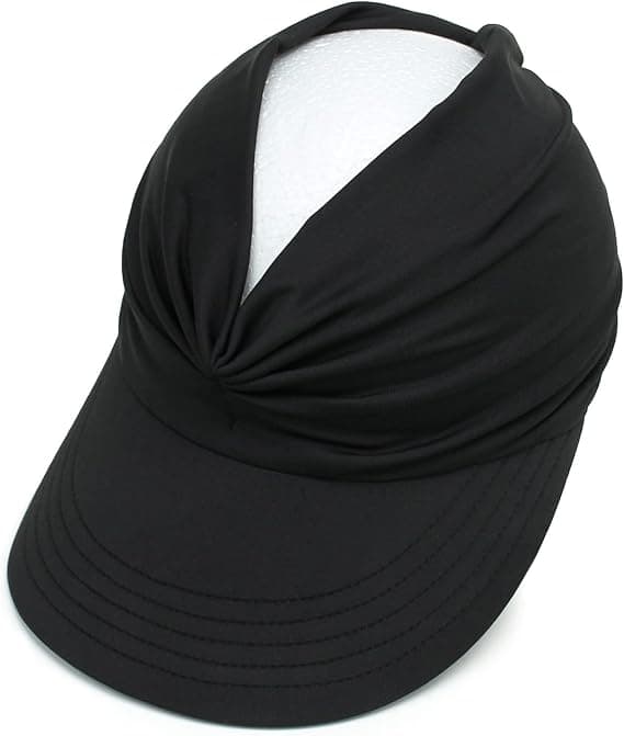 Solhat til kvinder med bred skygge, UV-beskyttelse, foldbar strandhat Qui