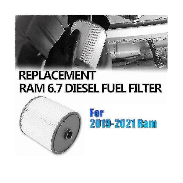 68436631aa Polttoaine/vesierotin suodatin 2019-2021 Ram 2500 3500 4500 6.7l Turbo