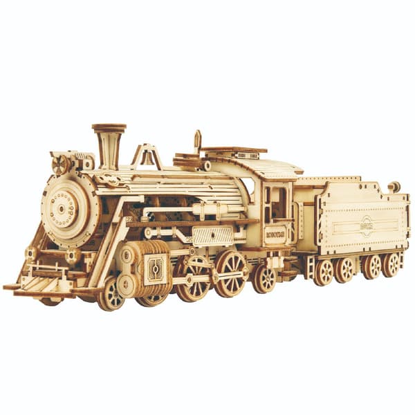 Bil Træmodel kit - 3D Puslespil Model Byggesæt - Julegaver