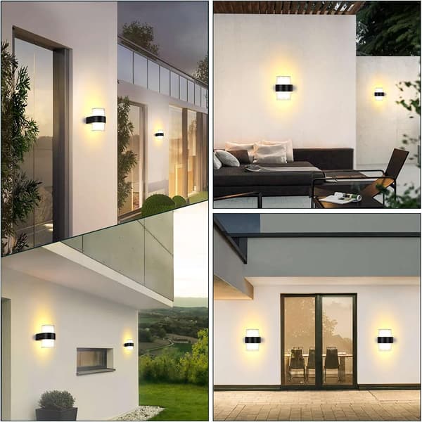LED-ulkoseinävalaisin IP65 Vedenkestävä Ulkoseinävalaisin Ulkovalaistus