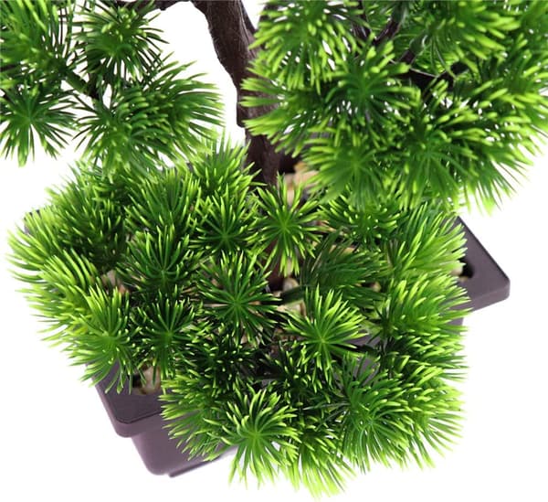 Kunstig Bonsai-tre, falsk plantedekorasjon, pottet kunstig