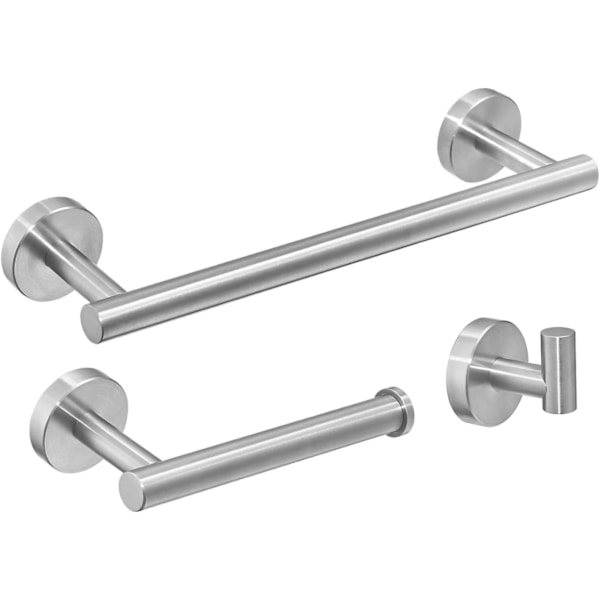 Badeværelses Håndklædeholder/Toiletpapirholder/Krog, Rustfrit Stål