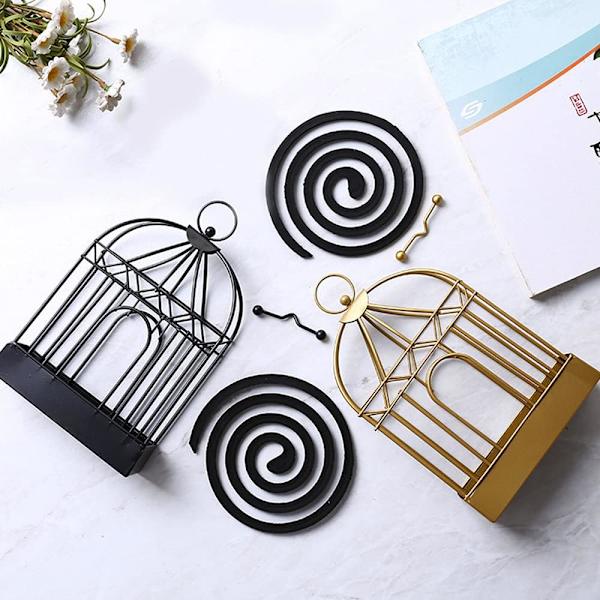 Myggespiralholder, 2 stk. Jern Nordisk Stil Myggespiral H