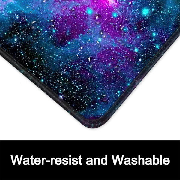 Gaming Mousepad med Syet Kant og Skridsikker Gummi