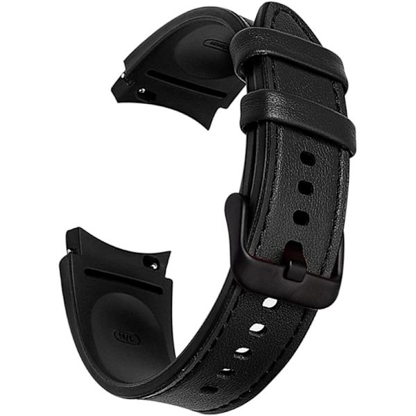 Svart - Passar Samsung Watch Watch4 Watch5 Silikonarmband 46