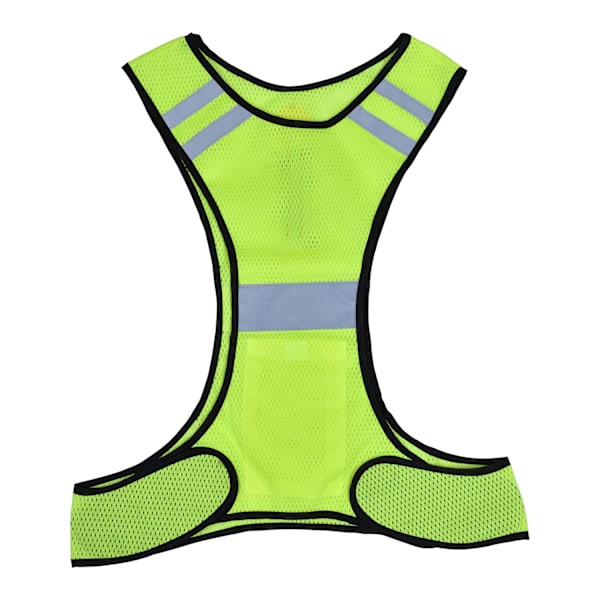 /#/Refleksvest - LED-vest med refleksstriper og justerbar stropp - Høy synlighet for sykkelracing motorsykkel/#/