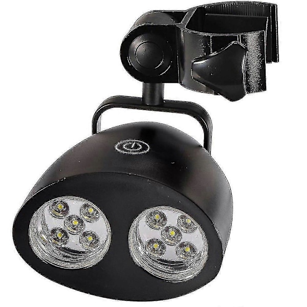 Grillin valo, 360° kääntyvä grilliin 10 erittäin kirkkaalla LED-valolla - Lämmönkestävä, LED-grilli L
