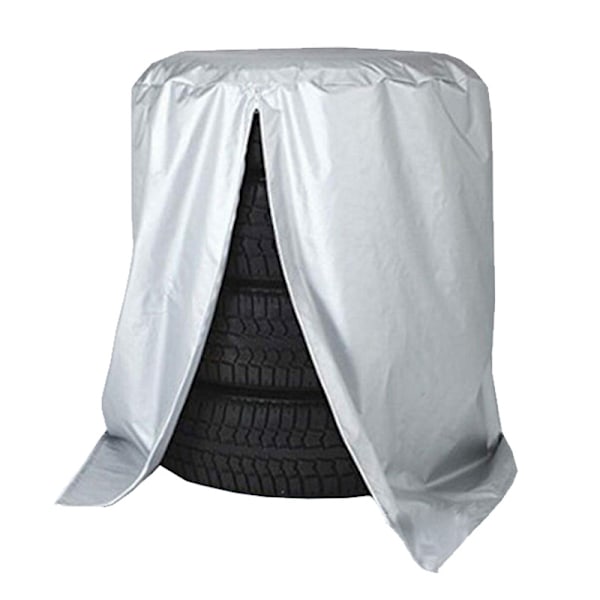 ##/Däckstaplingsöverdrag, silver 210D, 85*120cm##/