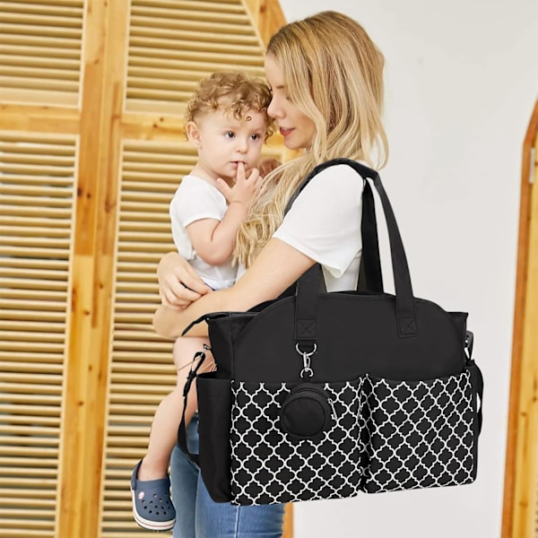 ##/Babyble Changingtaske, Multifunktionel Vandafvisende Babyble Changingtaske##/