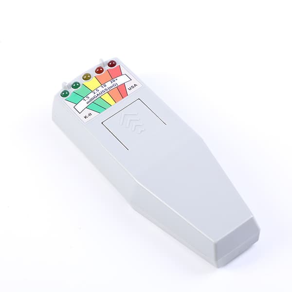 5 LED EMF-säteilyn tunnistin, säteilytesteri K2, harmaa