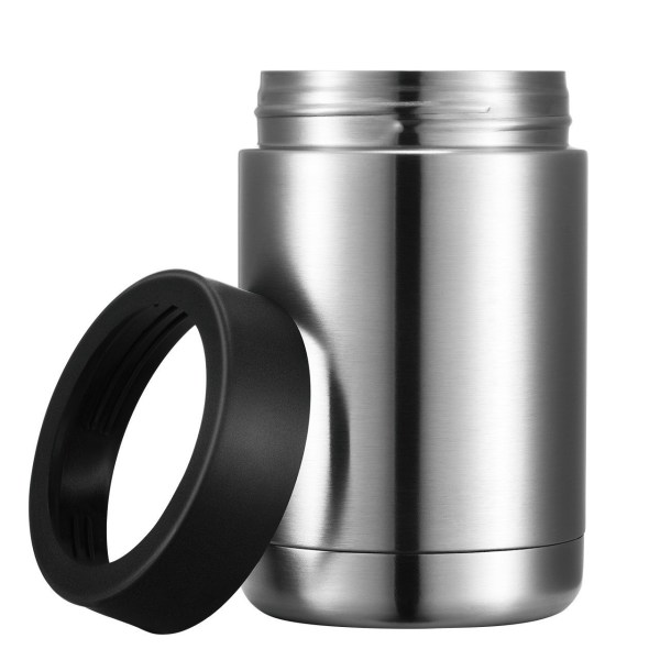 ##/Isolerad dubbelväggig burkkylare i rostfritt stål för 12 oz ölburkar##/