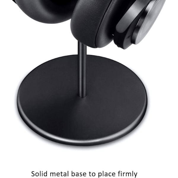 Hörlursställ Valnötsträ & Aluminium Headsetställ Natur Valnöt