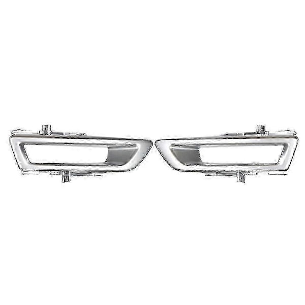 Lr061234 Lr061299 Bil Front Tågelygte Lampe Ramme Dækbeklædning Til L550 2015-2018 Sølv