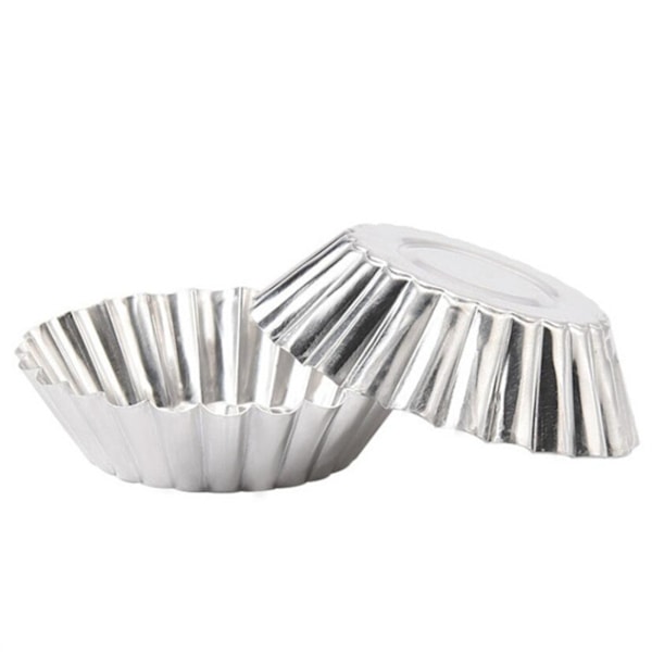 ##/Bakform set med 10 tartlets Ø7.5cm små fruktkakor runda##/