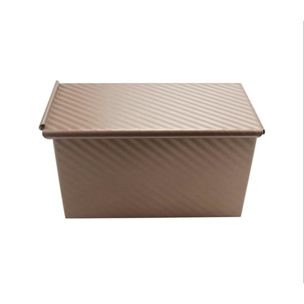 Pullman brødform med låg til bølgebrød med låg (21,5 x 12 x 11 cm)