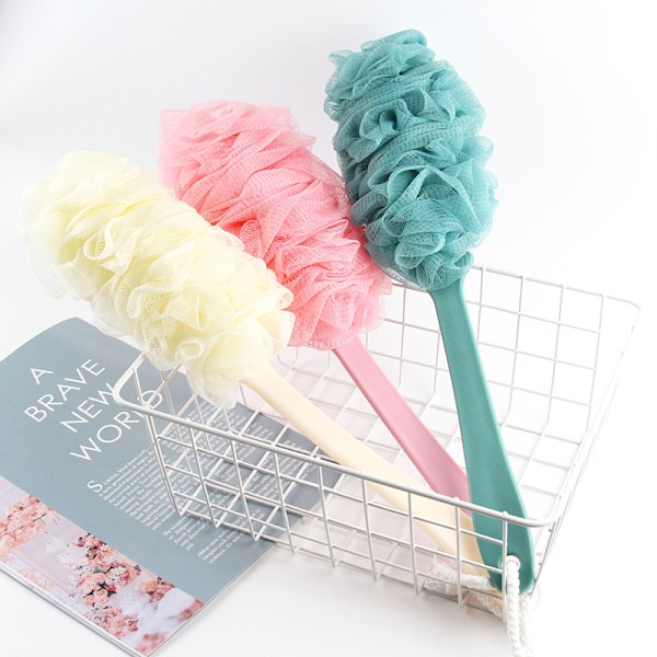 ##/Paket med ryggborstar för duschen, en loofahsvampborste för att e##/
