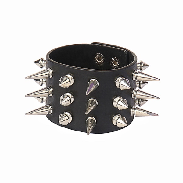 /#/PU Læder Choker Armbånd Legering Punk Gotisk Choker Halskæde med Nitter Blandet Justerbar/#/