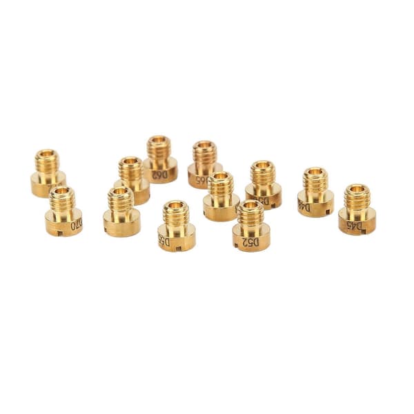 12 stk. Karburator Hoveddyser Metal Karburator Hoveddyse til Dellorto PHBG SHA SHB SHBC