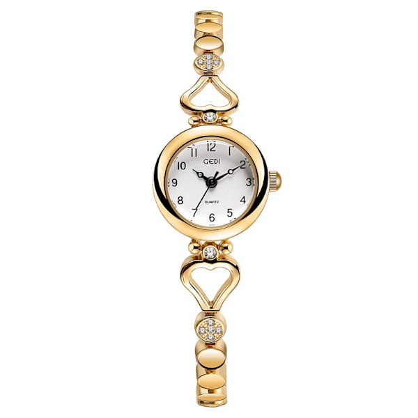 ##/Kvindes Quartz Ur med Moderperle Skive Analog Visning og Armbånd##/