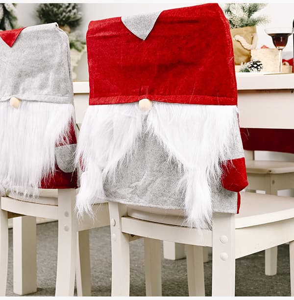 Set med 2 stolsöverdrag, 82 x 47 cm, Kreativ dekoration för jul