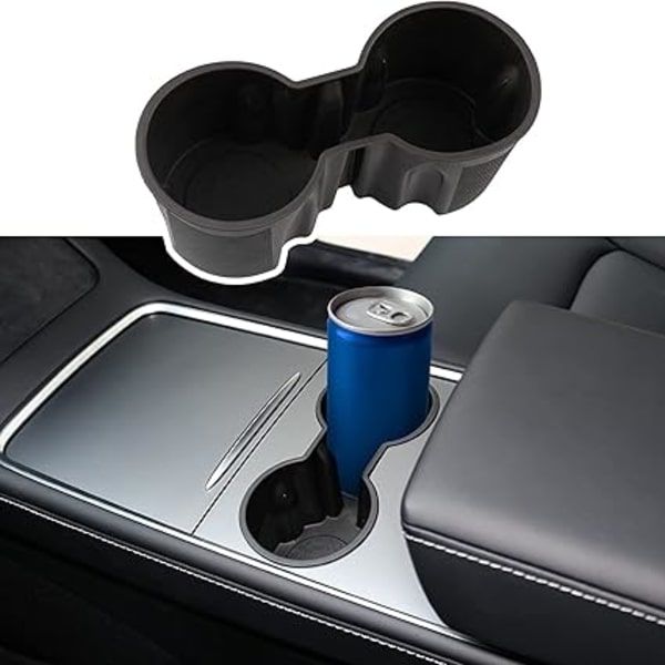 ##/Passer til Tesla Model Y Model 3 2022 2021 Centerkonsol Kopholder Kun kompatibel med ny konsol##/