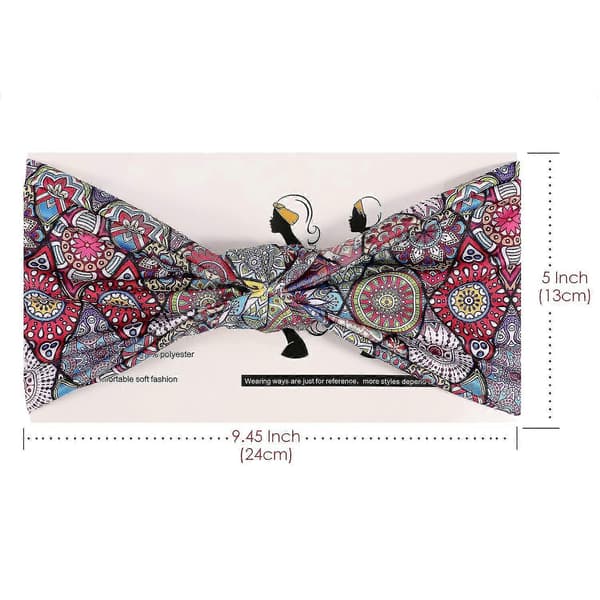 Dame Hårbånd, Multifunktionelt Hårbånd Hårbånd Hårbånd Multi-styl Diamond Tattoo