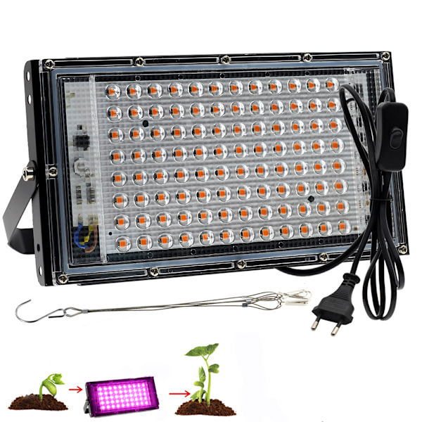 ##/100W Täyden Spektrin LED Kasvivalo Täyden Spektrin LED Kasvivalo fo##/